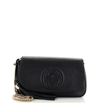 Gucci Soho Chain Crossbody Bag Leather Medium