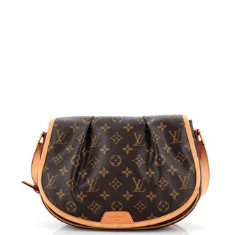 Louis Vuitton Menilmontant Handbag Monogram Canvas PM