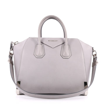 Givenchy Antigona Bag Leather Medium Gray 2561301