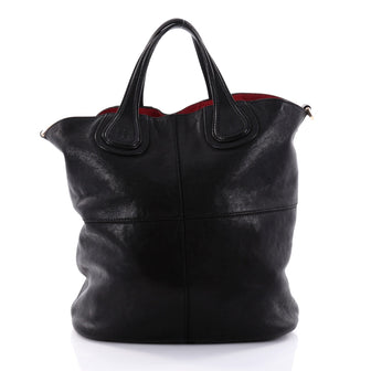Givenchy Nightingale Tote Leather Large Black 2561401