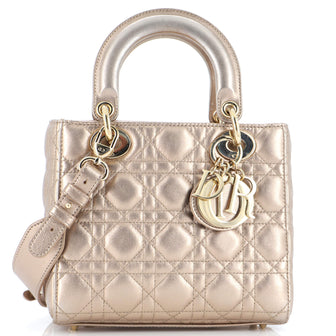Christian Dior My Lady Dior Bag Cannage Quilt Lambskin