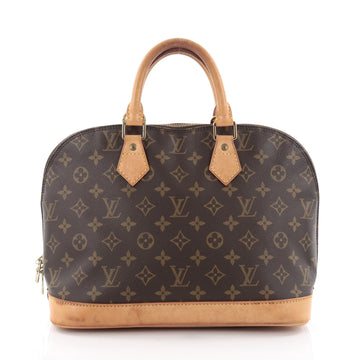Louis Vuitton Vintage Alma Handbag Monogram Canvas PM brown 2561901
