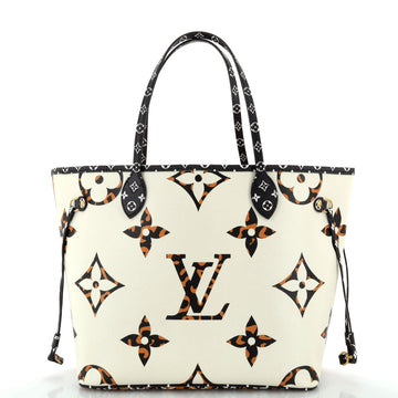 Louis Vuitton Neverfull NM Tote Limited Edition Jungle Monogram Giant MM