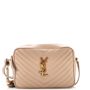 Saint Laurent Lou Camera Bag Matelasse Chevron Leather Small