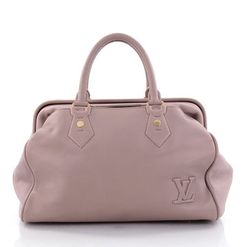 Louis Vuitton Cuir Cinema Intrigue Bag Leather Purple 2562601