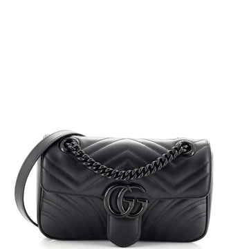 Gucci GG Marmont Flap Bag Matelasse Leather Mini