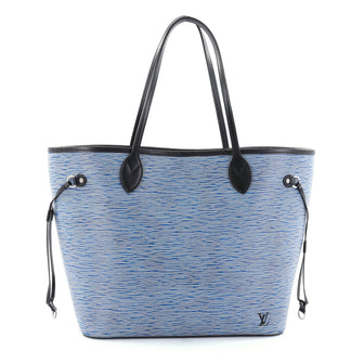 Louis Vuitton Neverfull Tote Epi Leather MM Blue 2562801