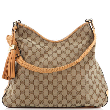 Gucci Marrakech Hobo GG Canvas Medium