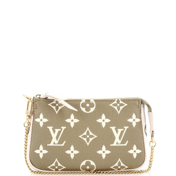 Louis Vuitton Pochette Accessoires Spring in the City Monogram Empreinte Leather Mini