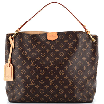 Louis Vuitton Graceful Handbag Monogram Canvas MM