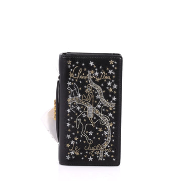 Tarot Pouch Embroidered Leather
