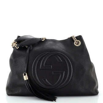 Gucci Soho Chain Strap Shoulder Bag Leather Medium