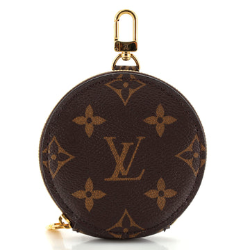 Louis Vuitton Multi Pochette Accessoires Round Coin Purse Monogram Canvas