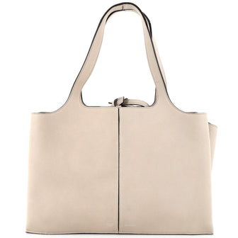 Celine Tri-Fold Shoulder Bag Grained Calfskin Medium