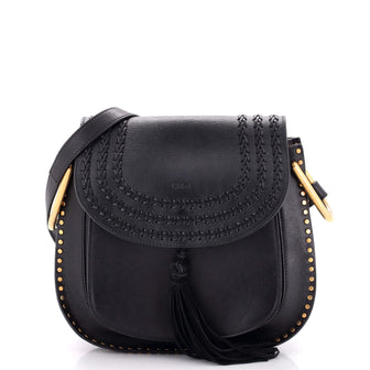 Chloe Hudson Handbag Whipstitch Leather Medium