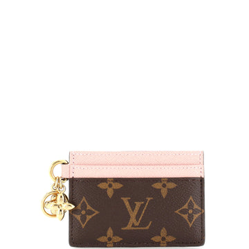 Louis Vuitton LV Charms Card Holder Monogram Empreinte Leather