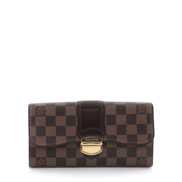 Louis Vuitton Sistina Wallet Damier Brown 2566201