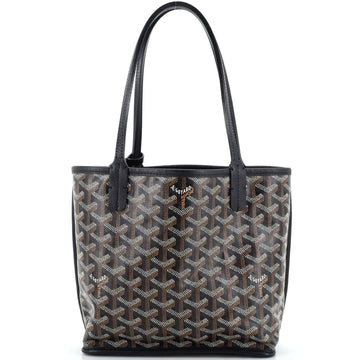 Goyard Anjou Reversible Tote Coated Canvas Mini