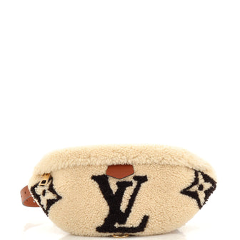 Louis Vuitton Bum Bag Monogram Giant Teddy Fleece