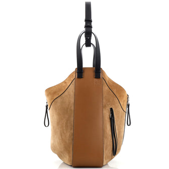 Loewe Hammock Bag Leather and Suede Large