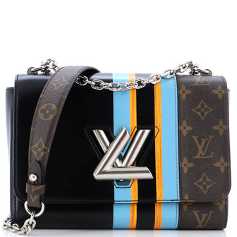 Louis Vuitton Twist Handbag Limited Edition Monogram Canvas and Leather MM