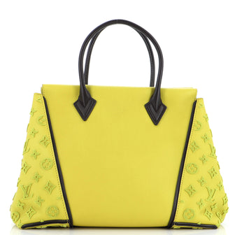 Louis Vuitton W Tote Monogram Tuffetage Leather PM