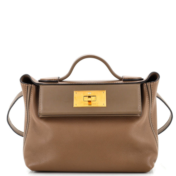 Hermes 24/24 Bag Evercolor with Swift 21 Neutral 2567421
