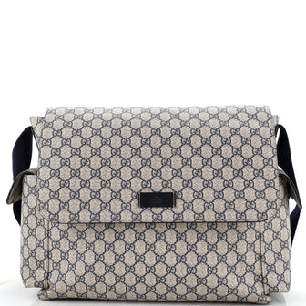 Gucci Diaper Bag GG Coated Canvas