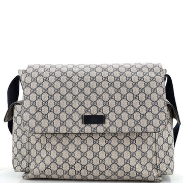 Gucci Diaper Bag GG Coated Canvas