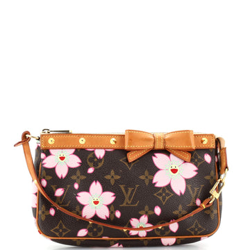 Louis Vuitton Pochette Accessoires Limited Edition Cherry Blossom Monogram
