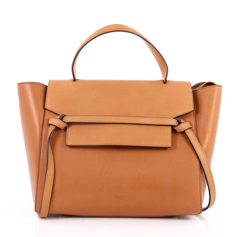Celine Belt Bag Calfskin Mini Brown 2568001