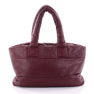 Coco Cocoon Reversible Tote Quilted Lambskin Medium