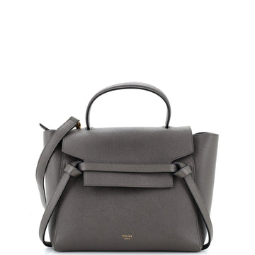 Celine Belt Bag Textured Leather Micro