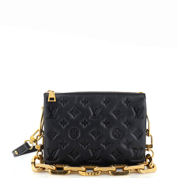 Louis Vuitton Coussin Bag Monogram Embossed Lambskin BB