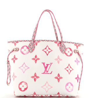 Louis Vuitton Neverfull NM Tote Monogram Empreinte Giant Broderies MM
