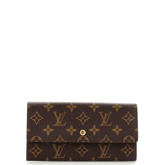 Louis Vuitton Vintage Sarah Wallet Monogram Canvas