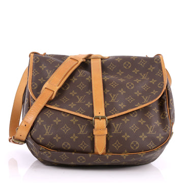 Saumur Handbag Monogram Canvas GM