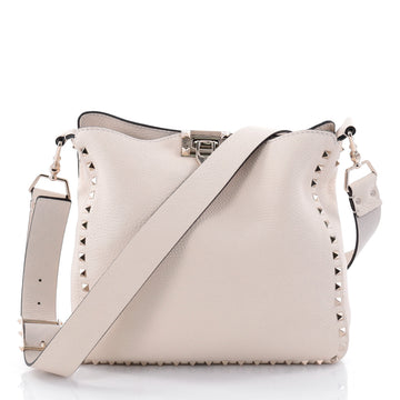 Valentino Rockstud Flip Lock Messenger Bag Leather Small 2569801