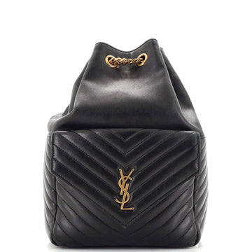 Saint Laurent Joe Backpack Matelasse Chevron Leather