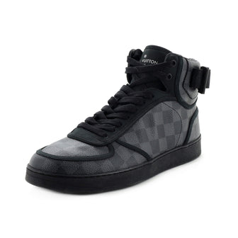 Louis Vuitton Men's Rivoli Sneaker Boots Damier