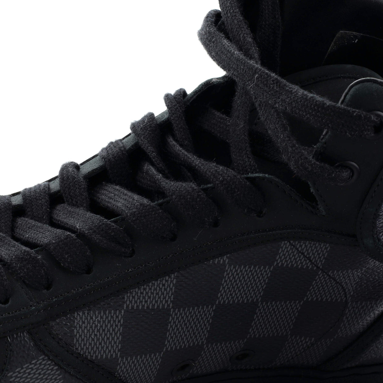 Louis Vuitton Men's Rivoli Sneaker Boots Damier Black 2570141