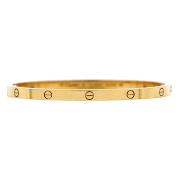 Cartier Love Bracelet 18K Yellow Gold Small