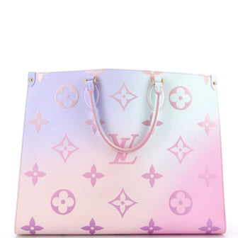 Louis Vuitton OnTheGo Tote Spring in the City Monogram Giant Canvas GM