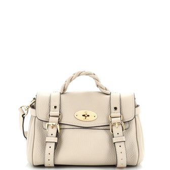 Mulberry Alexa Satchel NM Grainy Leather Mini