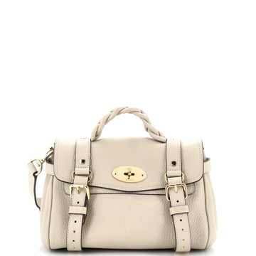Mulberry Alexa Satchel NM Grainy Leather Mini