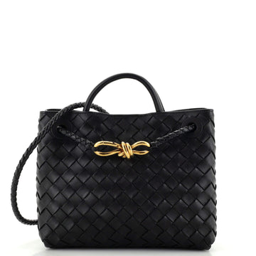 Bottega Veneta Andiamo Top Handle Bag Intrecciato Nappa Small