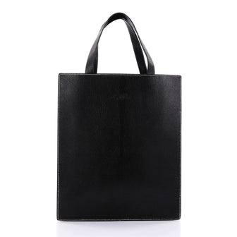 Hermes Lucy Tote Leather GM Black 2571001