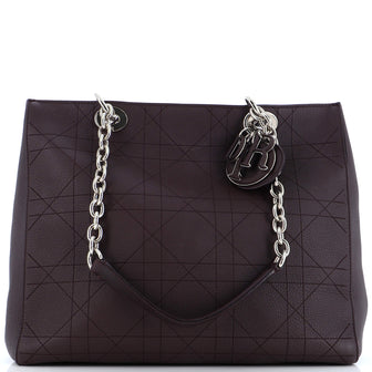 Christian Dior Ultradior Tote Cannage Stitch Grained Calfskin Large