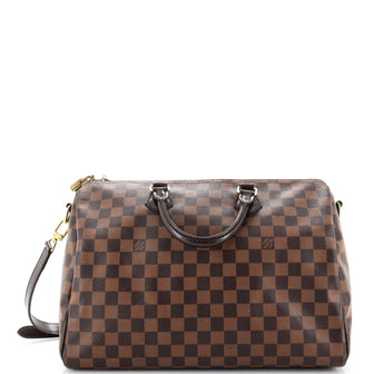 Louis Vuitton Speedy Bandouliere Bag Damier 35