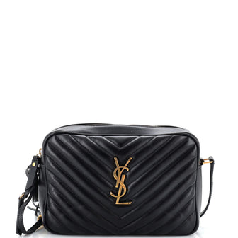 Saint Laurent Lou Camera Bag Matelasse Chevron Leather Small